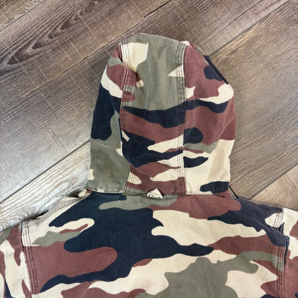 Kids Camouflage Walls Canvas Chore Coat, Blizzard Pruf, Fleece Lined, Heavy Duty - Picture 8 of 8